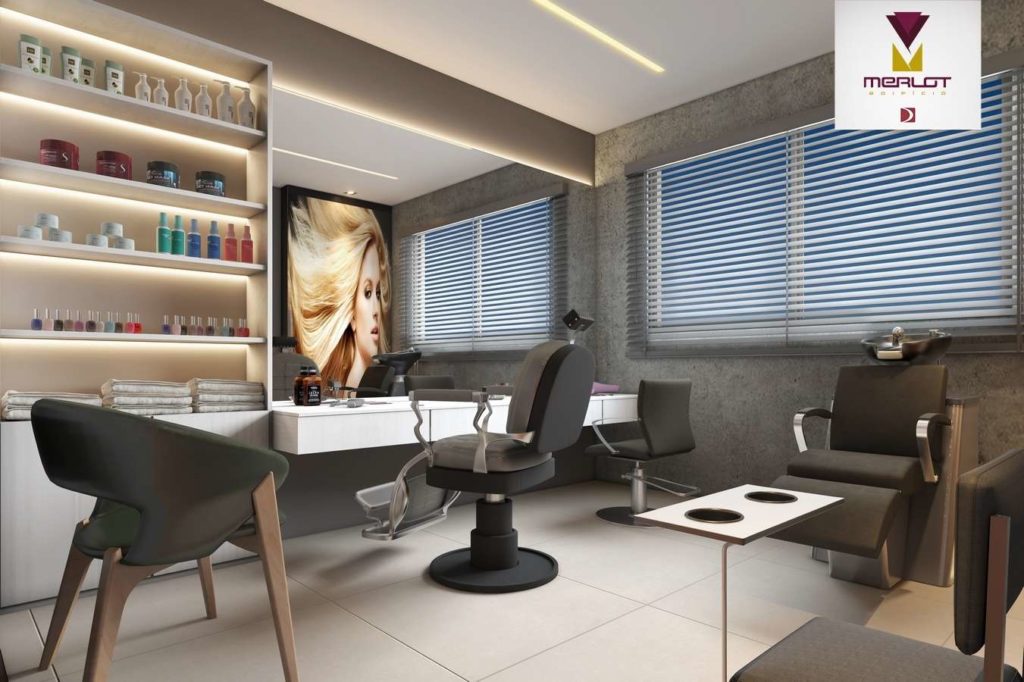 espaço mulher barbearia - edificio merlot