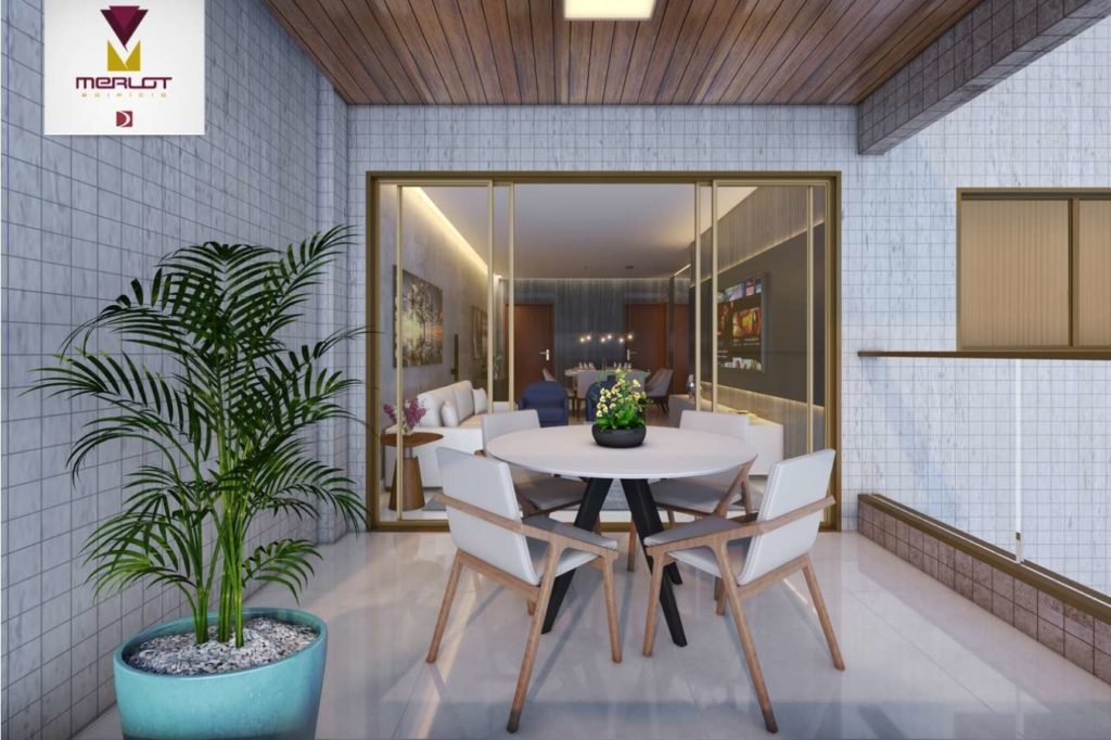 estar jantar varanda - edificio merlot