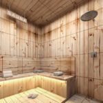 sauna - edificio merlot
